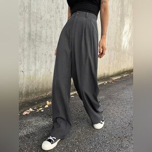 Wide Leg High-Waist Pants